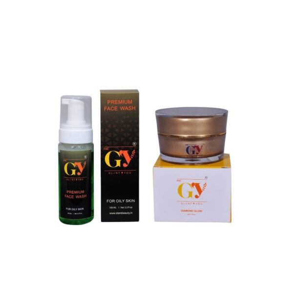 GY Diamond cream + Facewash combo