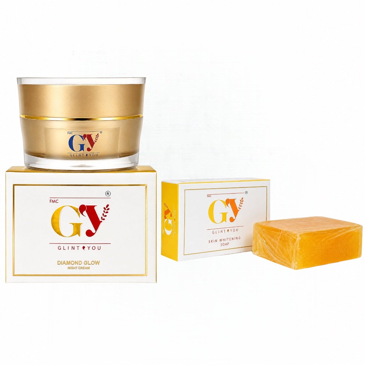 GY diamond glow Cream + Soap Combo